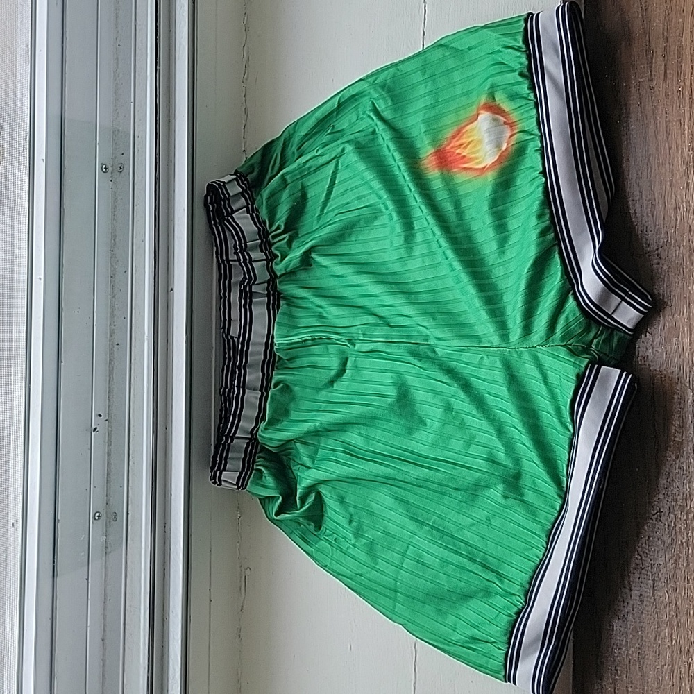 High Waisted Fire Shorts
